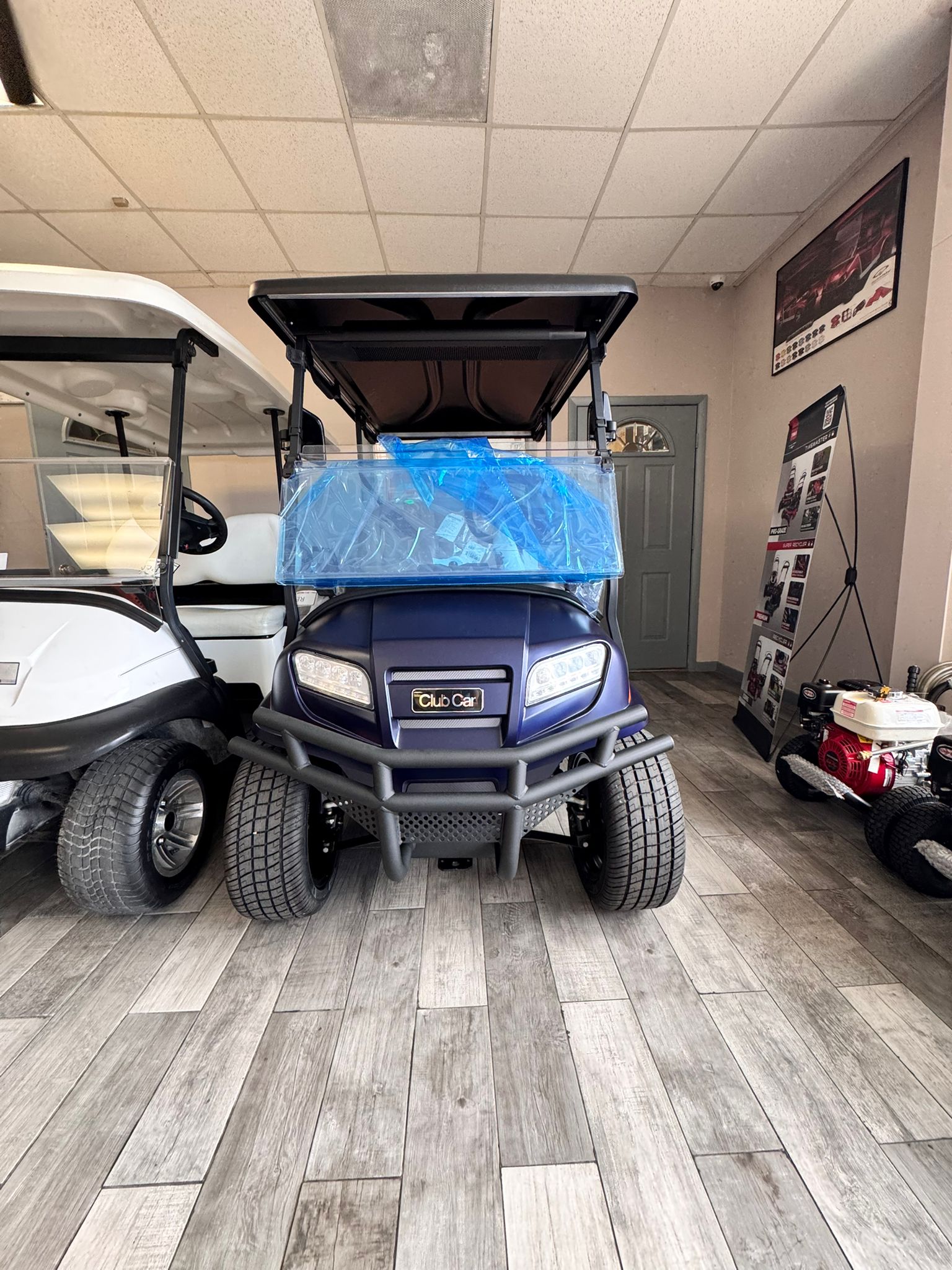 2027 Club Car Onward 4 Passenger Electric - Non-Lifted (Blue Onyx)